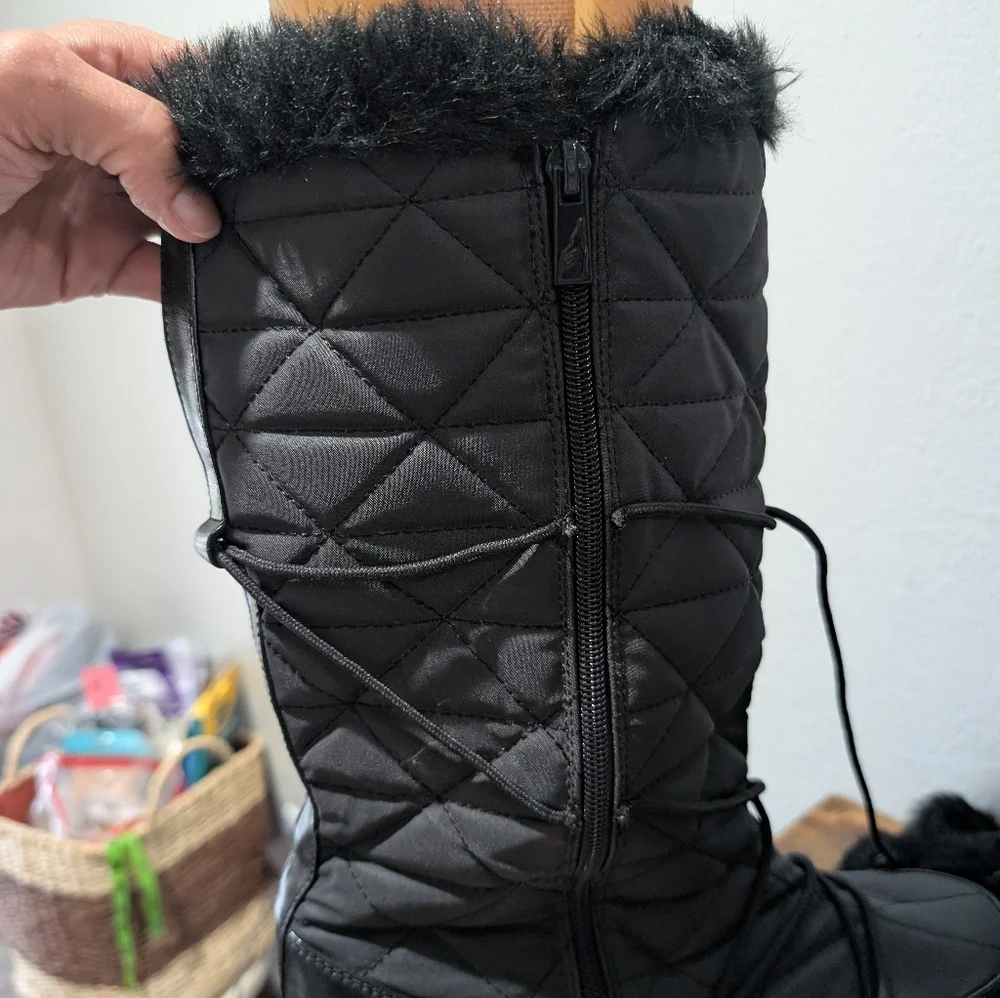 London Fog cozy brown
